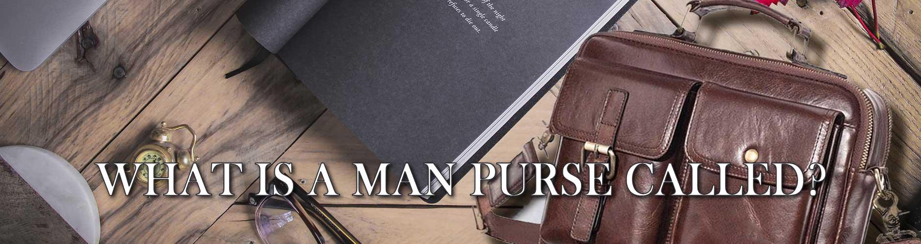 what is a man purse called