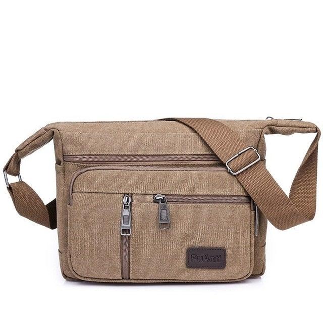 Men's Messenger Bag - Crossbody Shoulder Bags Travel Bag Man Purse Casual  Sli... | eBay