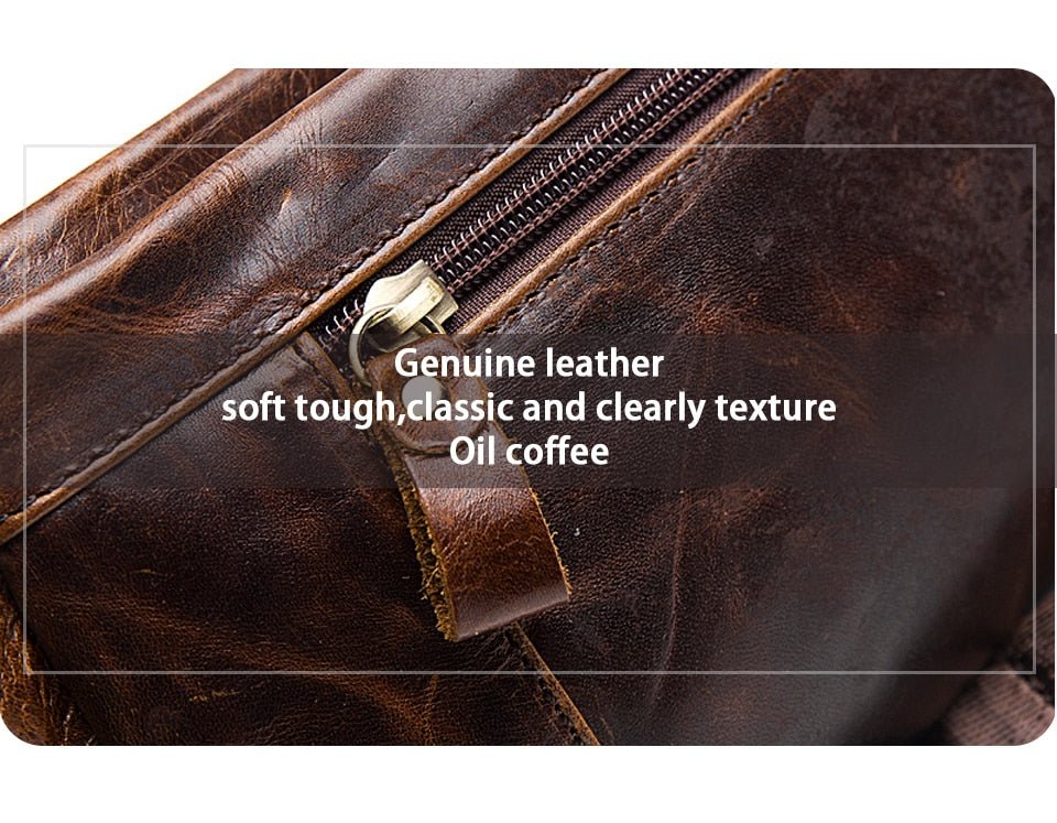 Genuine Leather Waist Packs Men: Murse Man Purse | Mens Bag | Pouch Waist Bag - Man Purse Co