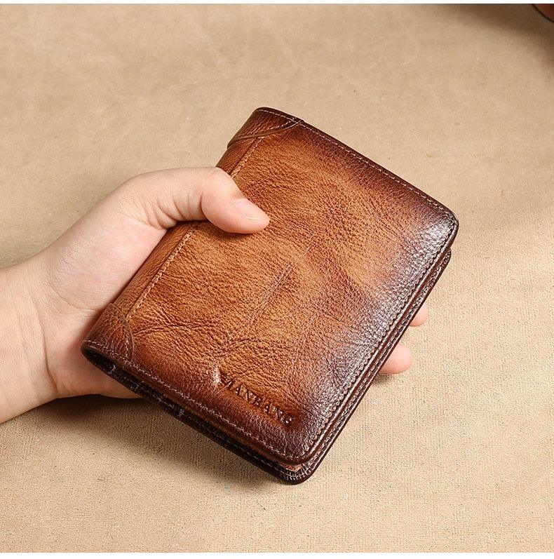 Male Genuine Leather Wallets: Murse Man Purse | Mens Bag | Pouch Waist Bag - Man Purse Co