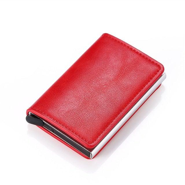 Wallet with a fastener - Red - Men | H&M IN