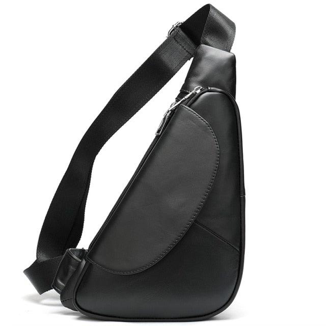 Sling Bag Men Genuine Leather: Murse Man Purse | Mens Bag | Pouch Waist ...