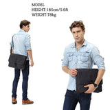 Vintage Small Messenger Bag for Men: Murse Man Purse | Mens Bag | Pouch Waist Bag - Man Purse Co