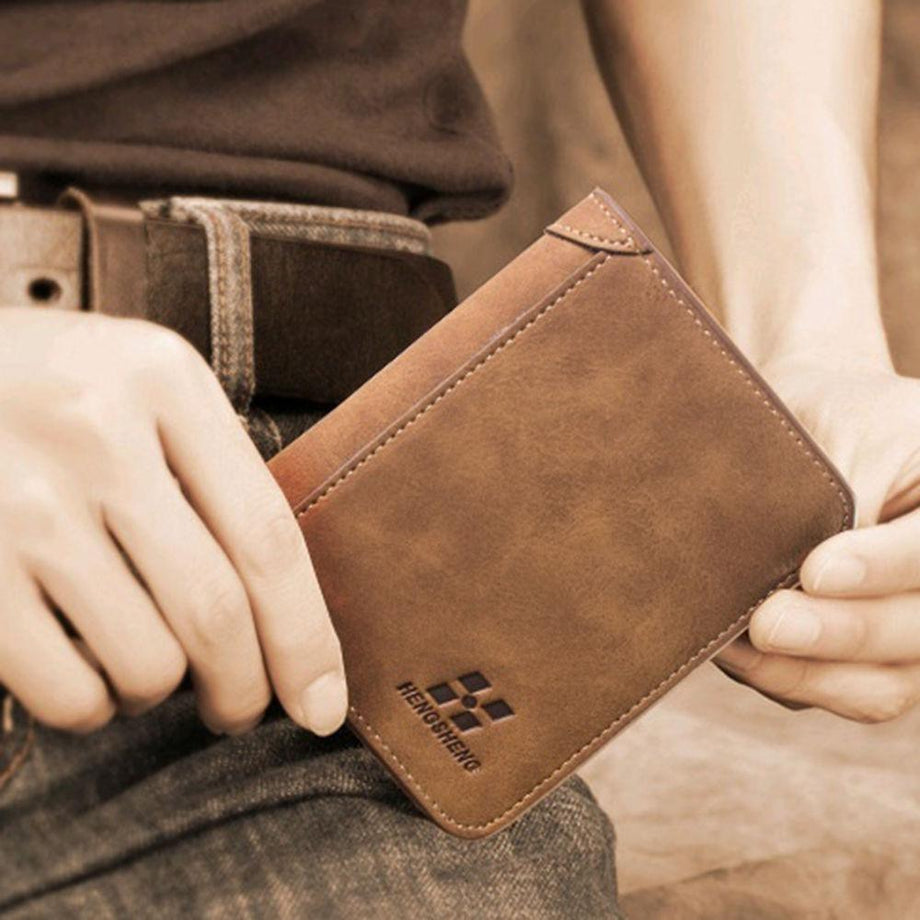 wallet foldable small money purses murse man purse mens bag pouch waist bag